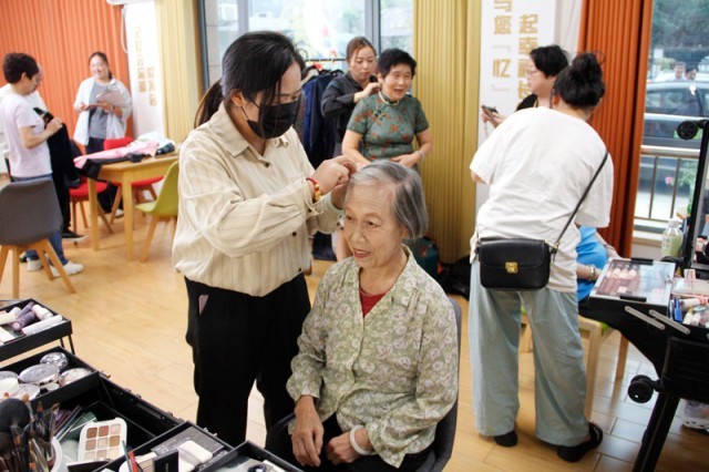 活动现场。招宝山街道供图